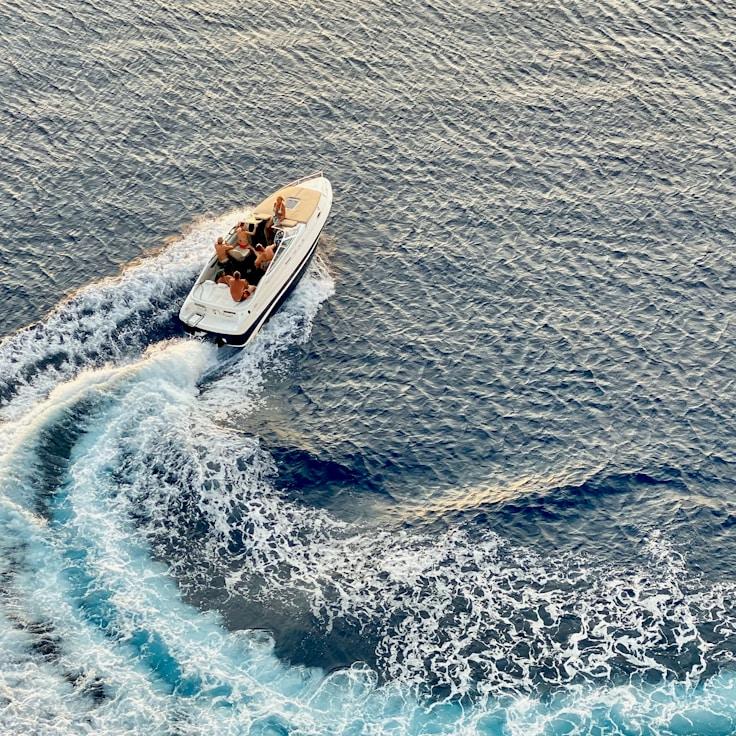 Corporate retreat on yacht