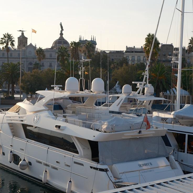 Yacht lifestyle moment